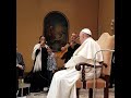 Noa achinoam nini  beautiful that way with daughter at vatican in presence of pope francis