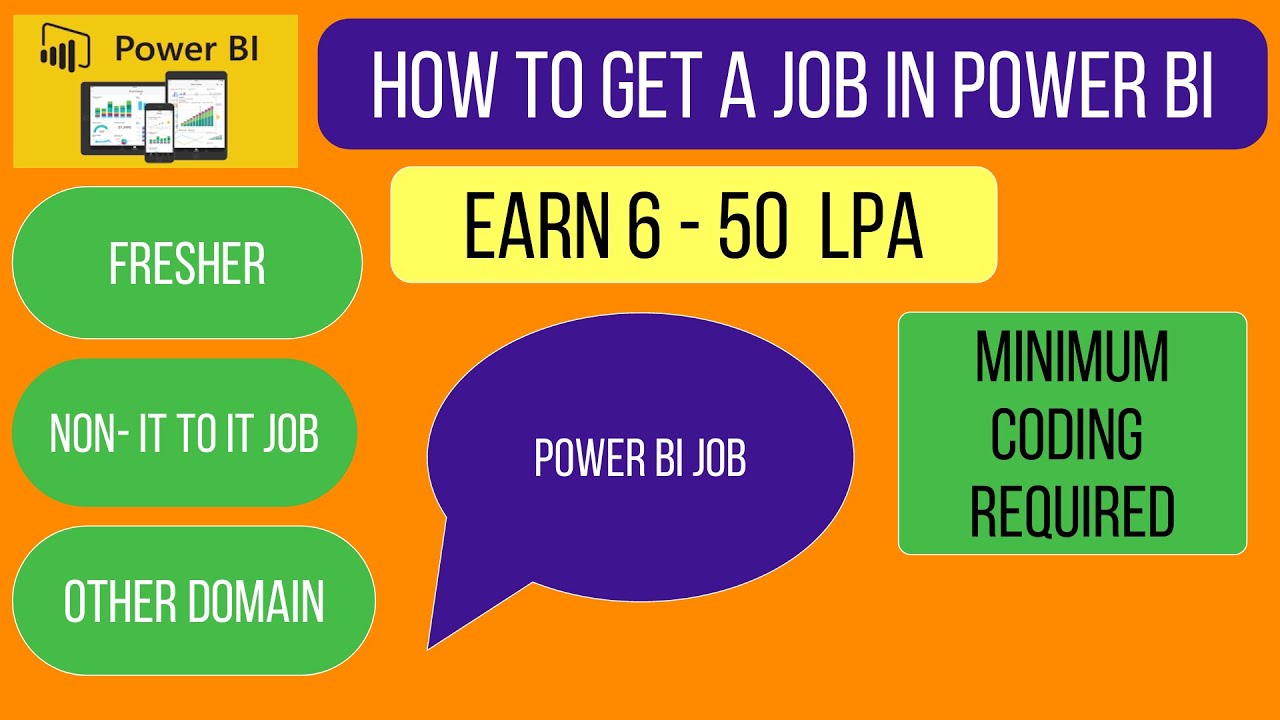 Power BI Training Power BI Job Fresher, NonIT Background Power