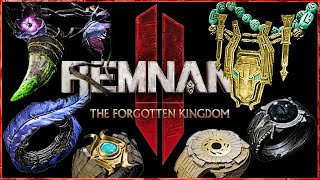 All New RINGS & AMULETS | The Forgotten Kingdom DLC | Remnant 2 New DLC Items