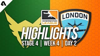 Los Angeles Valiant vs London Spitfire | Overwatch League Highlights OWL Stage 4 Week 4 Day 2