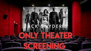 I Will Upload A Theater Reaction To Zack Snyder's justice league!