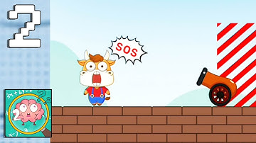 Brain Go 2 - Save Mr. Bull Level 1 - 20 Gameplay Walkthrough Part 2