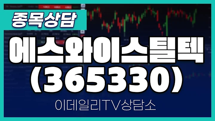 에스와이스틸텍(365330)  - 종목상담 황민혁 멘토 (20250113)