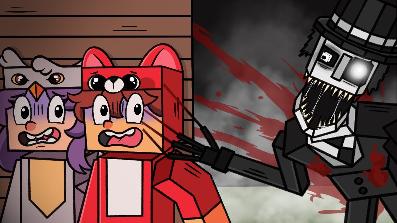 Instalé el Mod Mas Terrorífico THE SILHOUETTE en Minecraft...💀