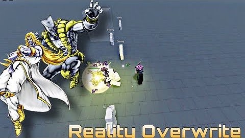 Roblox Studio - Reality Overwrite