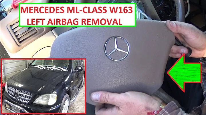 Remove and Replace Left / Steering Wheel Airbag Mercedes W163 ML230 ML320 ML270 ML350 ML400 ML430