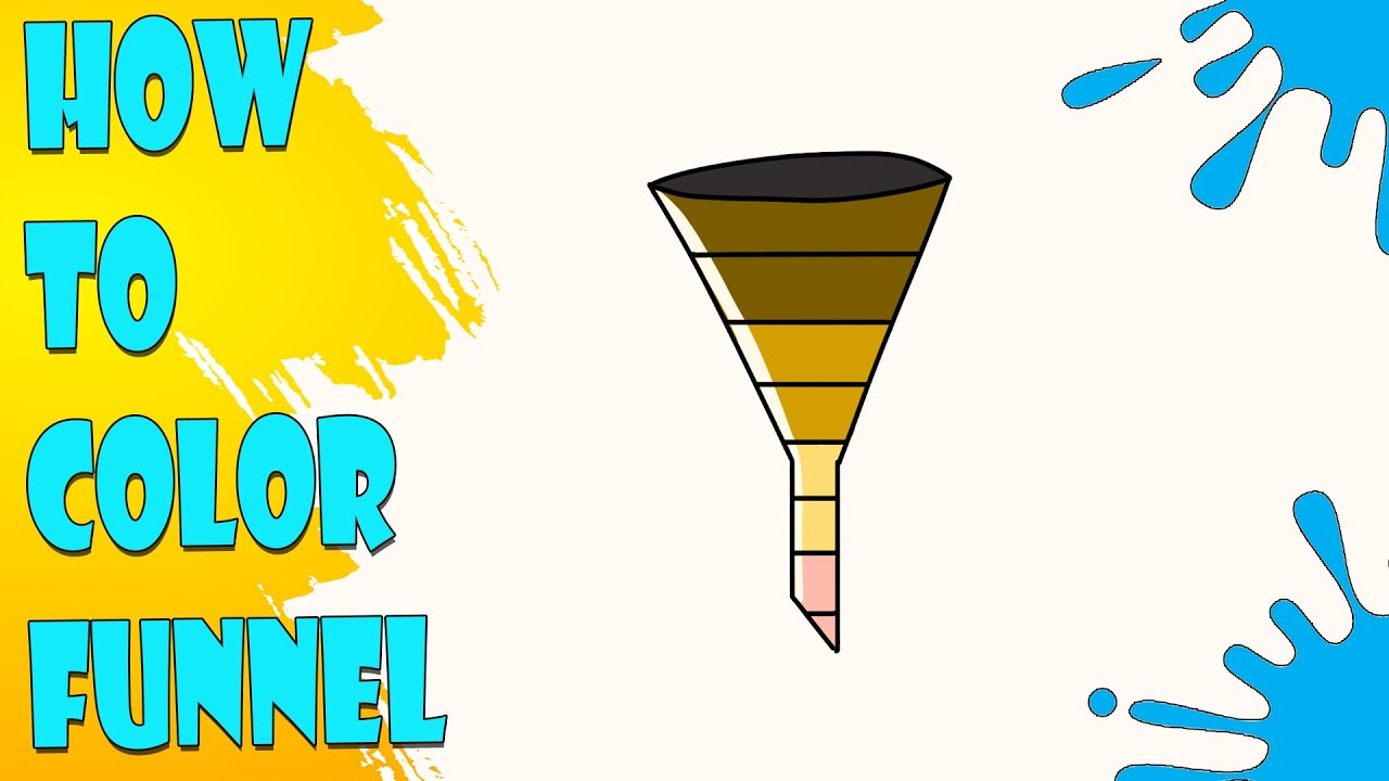 Funnel Drawing For Kids