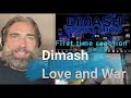 Dimash   War and Peace   First time reaction