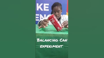Balancing can experiment #activitiesforkids #science #funny #funkescience #experiment #stem #kids