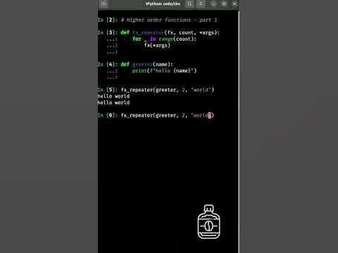 Higher Order Functions | Python | Passing functions as parameters to ...