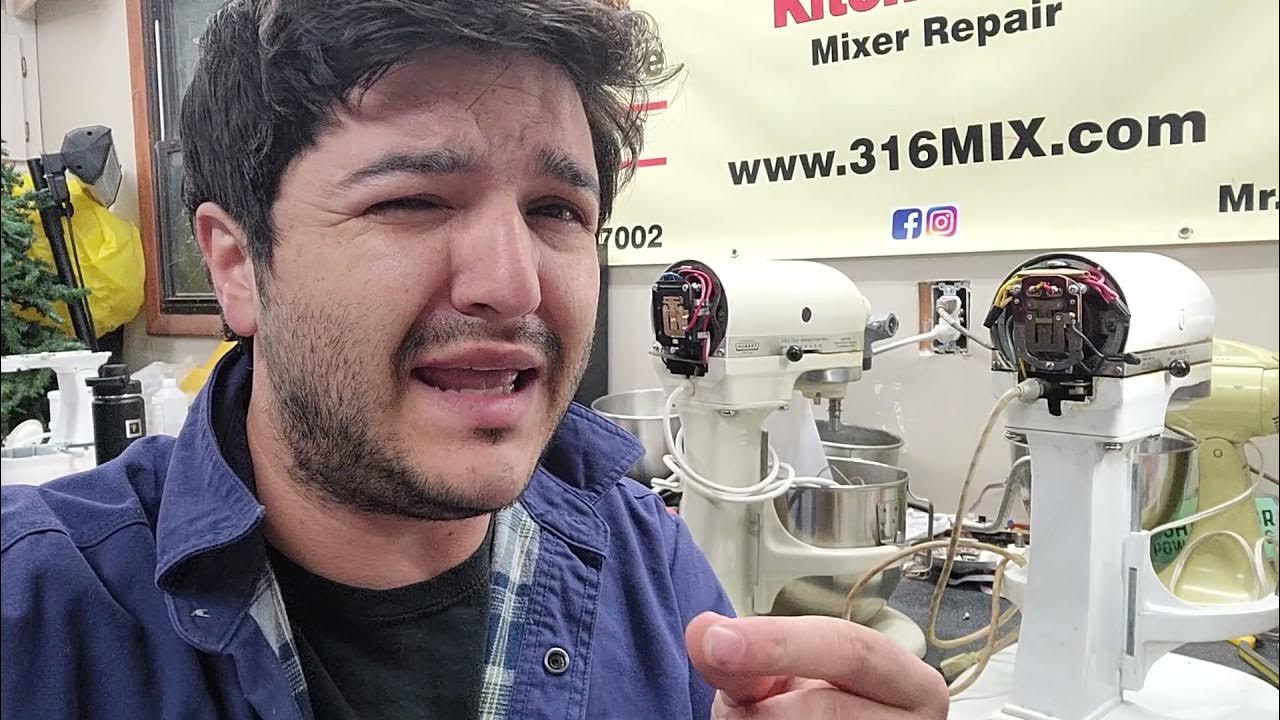 Kitchenaid K5A Vintage 3 Prong Power Cord Update! History of K5A! YouTube