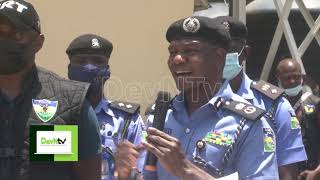 Information Police Parade Suspected Gun Runners Update