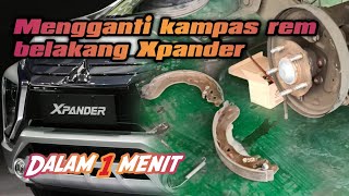 Ganti Kampas Rem Belakang Mobil Xpander Dlm 1 Mnt Replace Xpanders Rear Brake Lining In 1 Minute