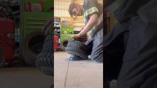 15x6.00-6 mower tire mount #mechanic #auto #ytviral #share #like #tools #art #business #new #shorts