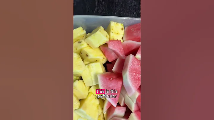 Watermelon + Pineapple = The Perfect Summer Treat!