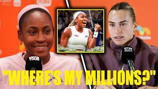 Aryna Sabalenka ERUPTS After Coco Gauff Bags $25M Following Wuhan Open Final!