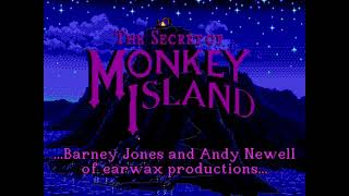 MiSTer FPGA ao486 core: The Secret of Monkey Island (EGA) (Roland & AdLib Patch) Game Intro