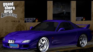SHARE MOD MAZDA RX7 FD3S DFF ONLY GTA SA ANDROID SUPPORT SAMP 