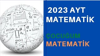 2023 Ayt Matematik Soru Çözümleri