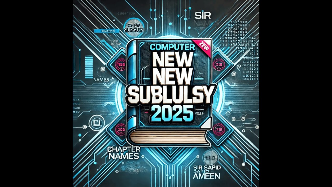 📘 Computer Science Syllabus 2025 with Sir Saqib Ameen | Complete ...