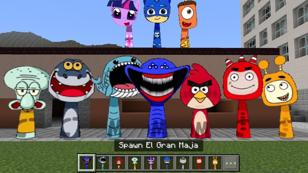 Sprunki OC El Gran Maja Added to Minecraft PE