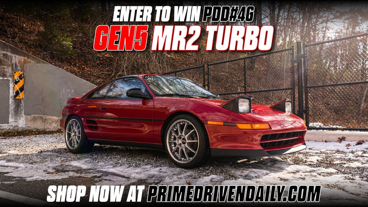 Prime Driven Daily 46 - 1991 Toyota MR2 Turbo GEN5 3SGTE Swapped ...