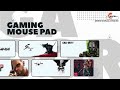 Product Promo portfolio-Mouse pad promo