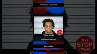 Cobb, Georgia Booking Records - 22 July 2026