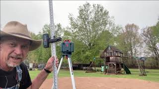 How to use Self Leveling Rotary Laser / Bosch GRL800-20HV Self Leveling Laser Demonstration