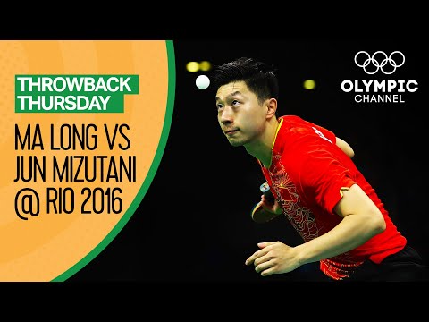 Ma Long vs Mizutani Jun - Men's Table Tennis Semi-Final at Rio 2016 | Throwback Thursday