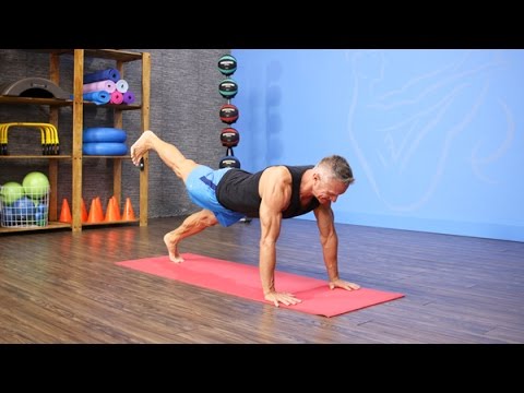 Push-Up Leg Lift 