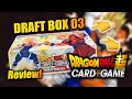 Opening Dragon Ball Super TCG - DRAFT BOX 3 (review) #DBScardgame