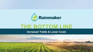 The 💦 Rainmaker unlocks the full potential of your irrigation water