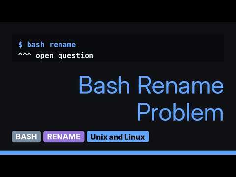 Rename files using a WHILE loop instead of a FOR loop (3 Solutions!!)