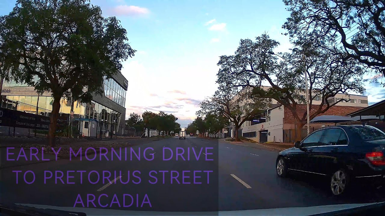 Lets Go Episode 70: Driving to Pretorius Street Arcadia | DashCam Video | ᶻᵃ