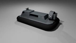 Griffon 2000TDX Hovercraft Spin around