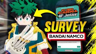Answering ALL Of My Hero All's Justice Survey Questions