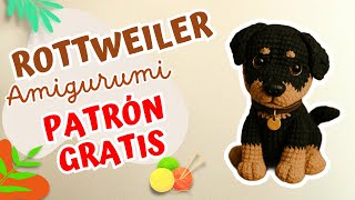 🌟🧶 PATRÓN GRATIS ROTTWEILER AMIGURUMI | 🐶 CROCHET ROTTWEILER | PERRO | PERRITO | DOG PATTERN 🌟🧶 PATRÓN GRATIS ROTTWEILER AMIGURUMI | 🐶 CROCHET ROTTWEILER | PERRO | PERRITO | DOG PATTERN
