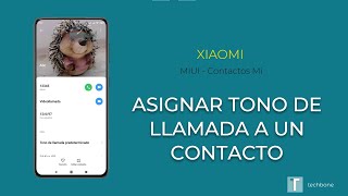 Tono de llamada de contacto - Xiaomi [Mi Contactos] screenshot 3