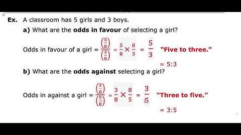 MDM4U - 6.2 - Odds - VIDEO