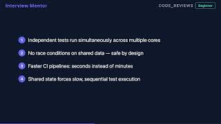 Why Is Test Isolation Important? | Code Reviews