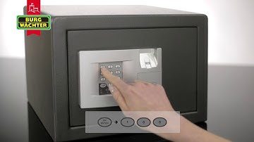 First Time Setup - Burg-Wachter PointSafe Version E FS Lock