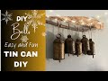 Tin can bells very easy and cheap to make plus they look amazing  diy  tutorial  holiday
