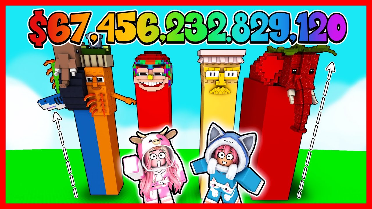 ATUN MENDAPATKAN TOWER BRAINROT TERLANGKA DAN TERTINGGI !! ROBLOX