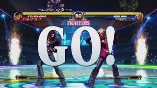 The King of Fighters XII (Xbox 360) Arcade as Kim, Kyo \u0026 Sie Kensou