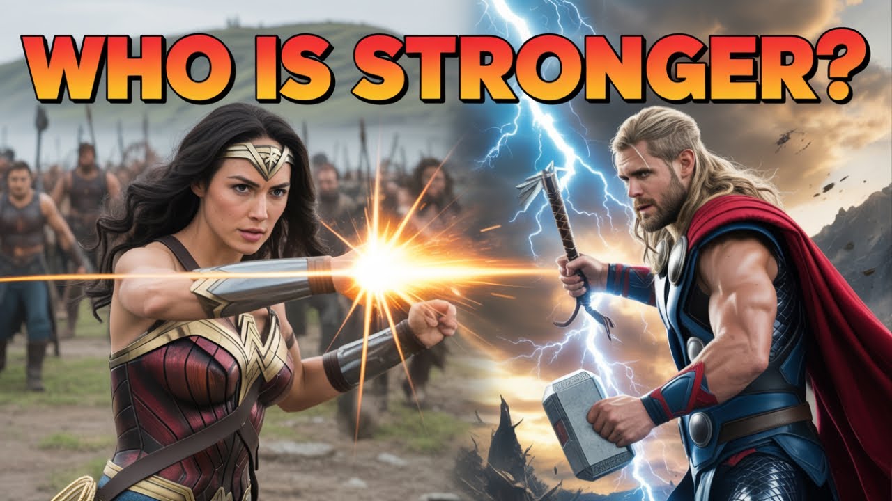 Чудо-женщина против Тора | Полный анализ и битва