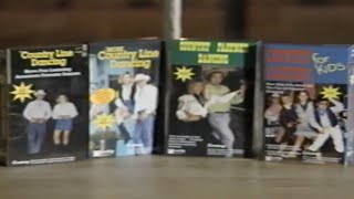 Country Line Dancing Library 1993  Diane Horners Country Line Dance Aerobics Vhs Digitization