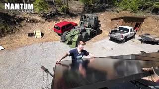 Couple Builds an Amazing Tiny Home From Shipping Containers  | Start to Finish @AmbitionStrikes