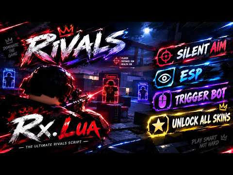 🔫RIVALS SCRIPT│SILENT AIM, ESP, TRIGGER BOT & NO RECOIL.