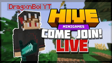 Minecraft Hive With Viewers!! (Handcam) 1.51k today?!?!?!